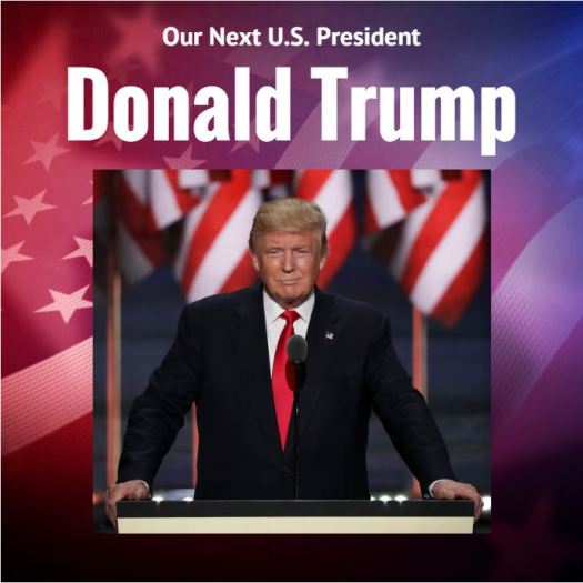 PRESIDENT - Donald Trump